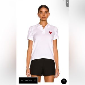 COMME DES GARCONS PLAY women Polo Shirt